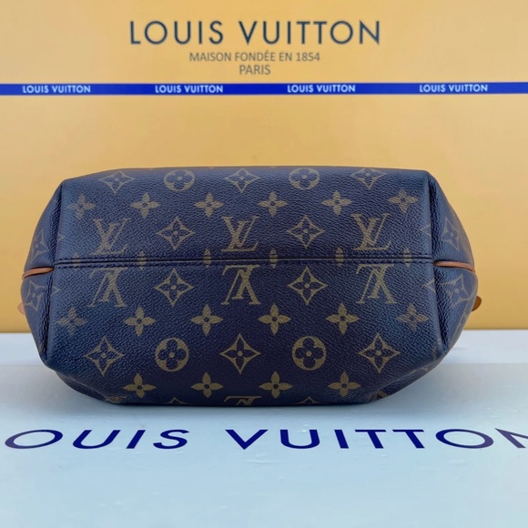 LOUIS VUITTON TURENNE PM MONOGRAM CROSSBODY HANDBAG PURSE - Picture 8 of 11